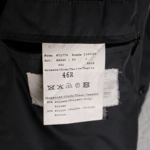 Bugatti Jacket Mens 46R Large Gray Insulated Park Winter Hooded Outdoor - Picture 10 of 12